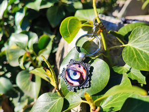Panther's Eye Key Ring