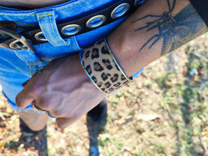 Caramel panther bracelet