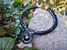 Load image into Gallery viewer, Black Onyx Butterfly Necklace