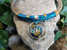 Load image into Gallery viewer, 🐝 bee yellow-blue kid&#39;z Necklace