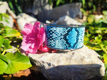 Load image into Gallery viewer, Turquoise snake bracelet