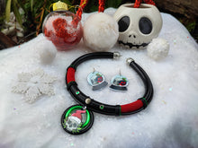 Carregar imagem no visualizador da galeria, Dark-Christmas Necklace &amp; Earring