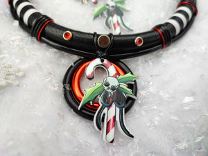 Dark-Christmas Necklace & Key Ring