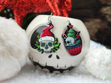 Cargar imagen en el visor de la galería, Dark-Christmas neckace &amp; earring